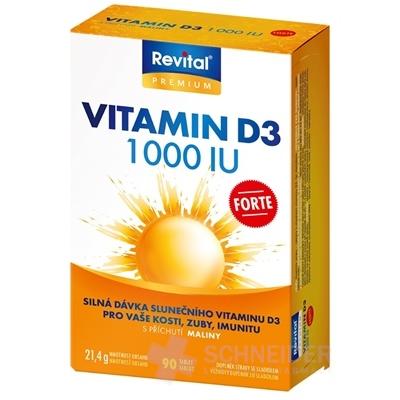 Revital Vitamín D3 FORTE 1 000 IU