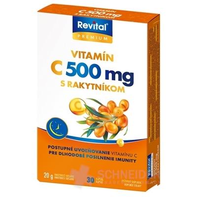 Revital PREMIUM VITAMÍN C 500 mg S RAKYTNÍKOM