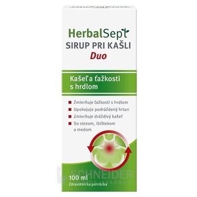 HerbalSept SIRUP PRI KAŠLI Duo