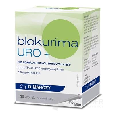 Blokurima URO + 2g D-mannose