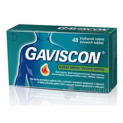 Gaviscon chewable tablets 48 tablets