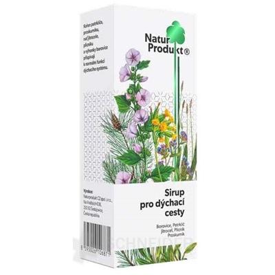 NaturProdukt Sirup pre dýchacie cesty