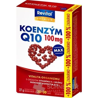 Revital COENZYME Q10 100 mg + VITAMIN E + SELENIUM MAX