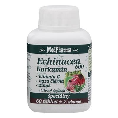 MedPharma ECHINACEA 600 Forte - Kurkumín