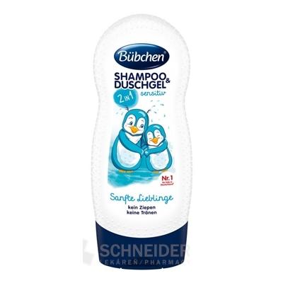 BUBCHEN KIDS SHP + SPRCH. GEL 2in1 FINE MILK