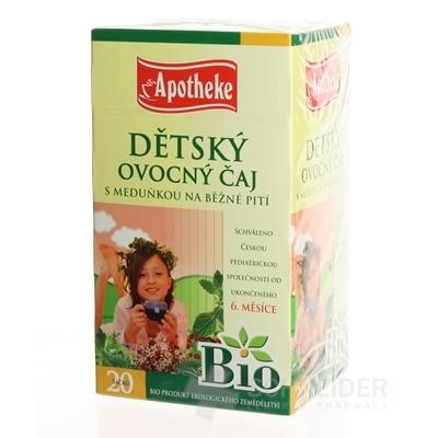 APOTHEKE BIO SELECTION CHILDREN'S FRUIT TEA WITH HONEY