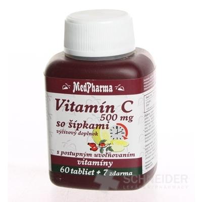 MedPharma VITAMÍN C 500MG so šípkami