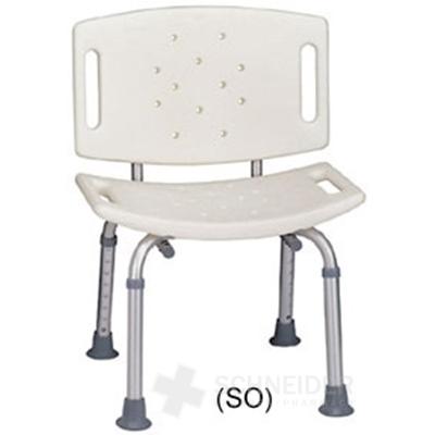 Stolička sprchovacia s operadlom