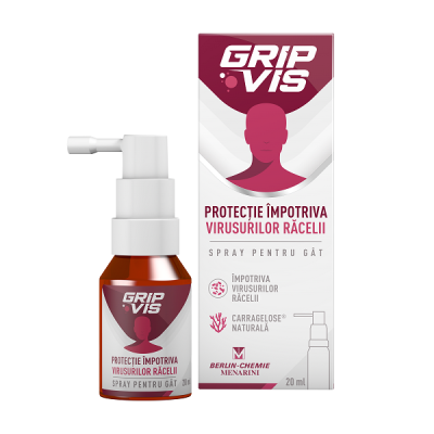 GripVis sprej do hrdla 20 ml