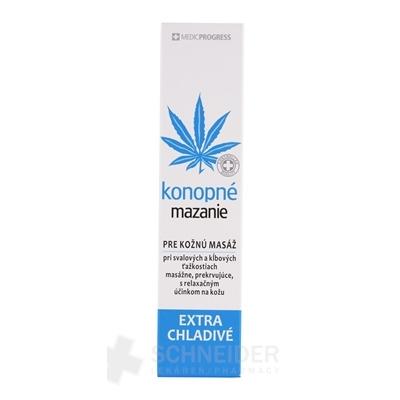 Konopné mazanie extra chladivé