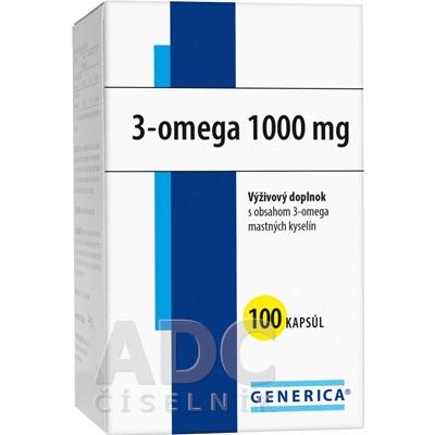 GENERIC 3-OMEGA 100CPS 1000MG