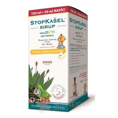 STOPKAŠEĽ SIRUP pre deti - Dr.Weiss