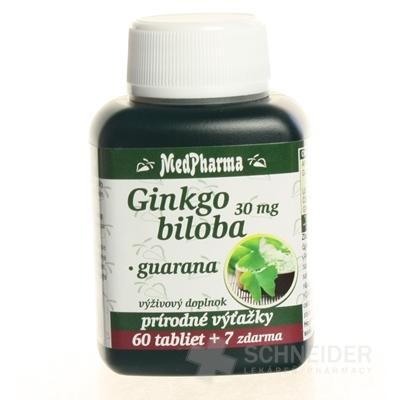 MedPharma GINKGO BILOBA + GUARANA