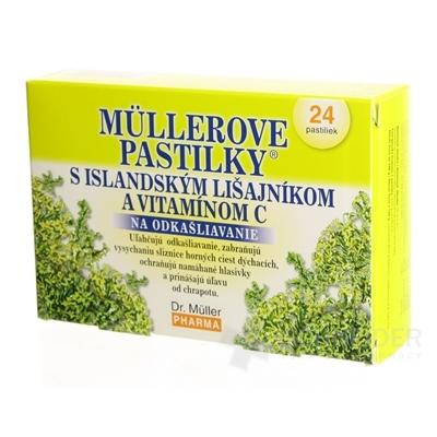 MÜLLEROVE PASTILKY S ISLAND. LIŠAJNÍKOM A VIT. C