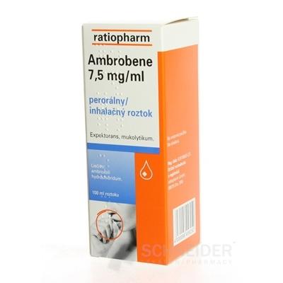 Ambrobene 7,5mg/ml, 100ml