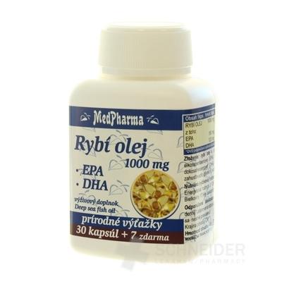 MedPharma RYBI OLEJ 1000 mg - EPA, DHA