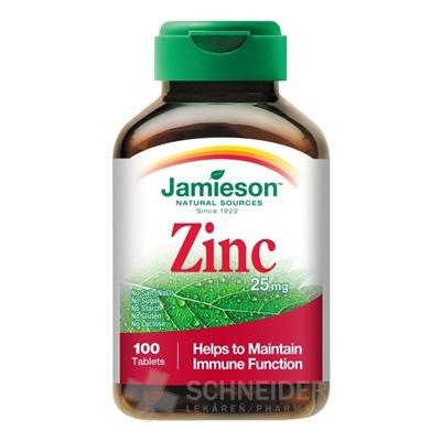 JAMIESON ZINC 25 mg