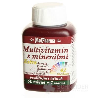 MedPharma MULTIVITAMIN S MINERÁL. EXTRA 42 ZLOŽIEK