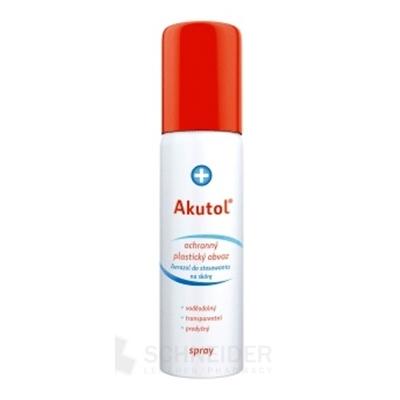 AKUTOL Tekutý obväz v spreji 60 ml + AKUTOL sprej na popáleniny 50 ml za 0,01 €