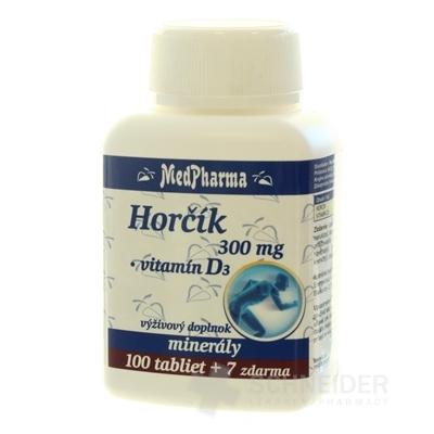 MedPharma HORČÍK 300MG+VIT. D