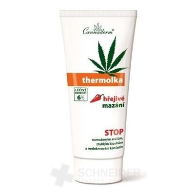 Cannaderm Thermolka - warm lubrication for muscles and joints 200 ml