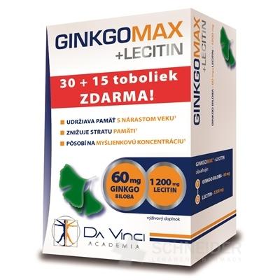 GINKGO MAX + LECITIN - DA VINCI