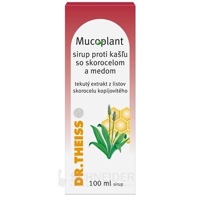 Mucoplant Sirup proti kašľu so skorocelom a medom