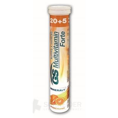 GS Multivitamin Forte effervescent with orange minerals