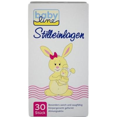 BABY LINE HYGIENICKÉ VLOŽKY DO PODPRSENKY 30KS