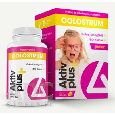 Aktiv plus COLOSTRUM + Bio Arónia Junior 38 g