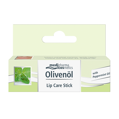 Olivenöl olive lip stick with mint oil 4,8g
