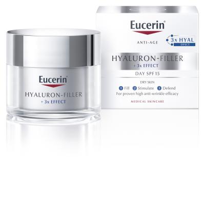 Eucerin Hyaluron-Filler Intensive Filling Anti-Wrinkle Day Cream For Dry Skin 50ml