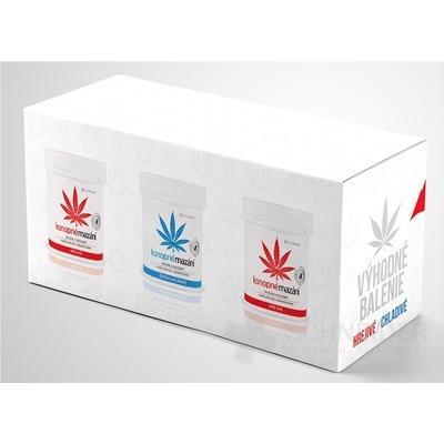 Konopné mazanie výhodné balenie