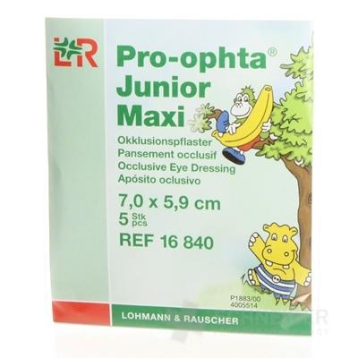 PRO-OPHTA JUNIOR MAXI OČNÉ KRYTIE