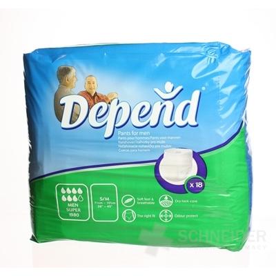 DEPEND PANTS SUPER S / M