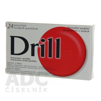 DRILL WITHOUT SUGAR hard lozenges pas ord sweetened with artificial sweetener 1x24 pcs