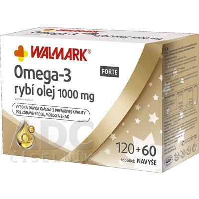 Omega-3 FORTE rybí olej 1000mg 120+60tob