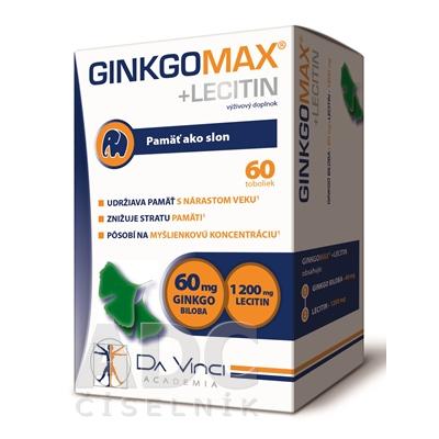 GinkgoMax + Lecithin Da Vinci 60 tob.