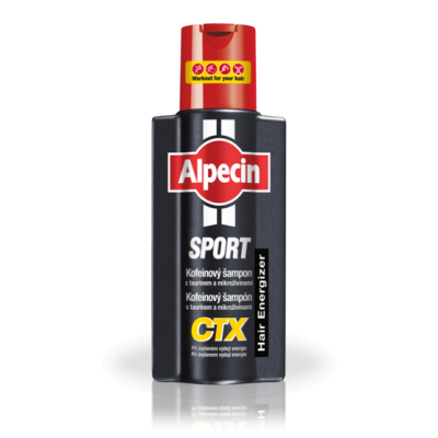 ALPECIN SPORT Kofeínový šampón CTX