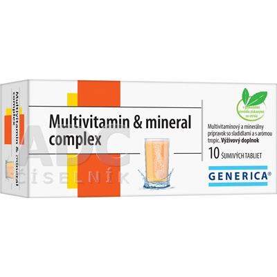 Multivitamin & mineral complex, eff. tbl. 10