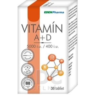 EDENPharma VITAMÍN A + D 5000 I.U./ 400 I.U.