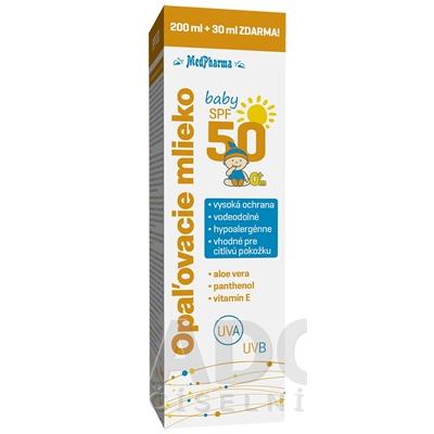 MedPharma OPAĽOVACIE MLIEKO BABY SPF 50