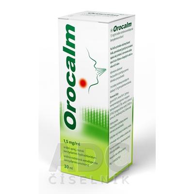 Orocalm 1,5 mg / ml oral spray, solution 30 ml