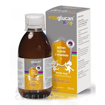 Vitaglucan sirup pre deti sirup 250 ml