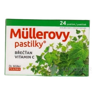 MÜLLEROVE pastilky BREČTAN, VIT. C