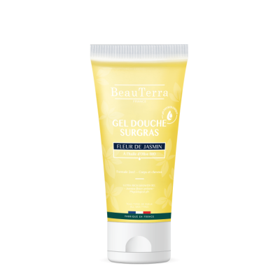 BeauTerra  - Výživný sprchový gel 2v1 pre telo aj vlasy s vôňou Jazmínového kvetu