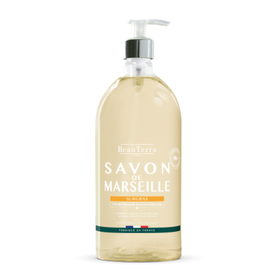 BeauTerra - traditional Marseille liquid soap - sweet almond oil