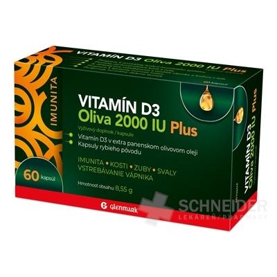 VITAMÍN D3 Oliva 2000 IU Plus