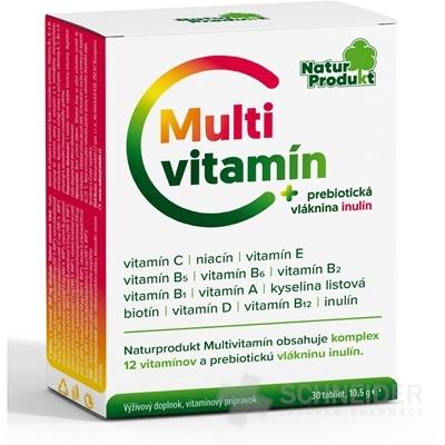 Naturprodukt Multivitamín + inulín