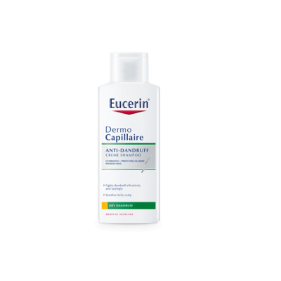 Eucerin Dermocapillaire shampoo against dry dandruff 250ml